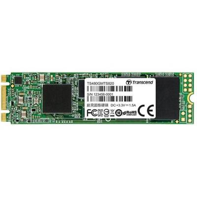 Накопитель SSD M.2 2280 480GB Transcend (TS480GMTS820S) Фото: Накопитель SSD M.2 2280 480GB Transcend (TS480GMTS820S)