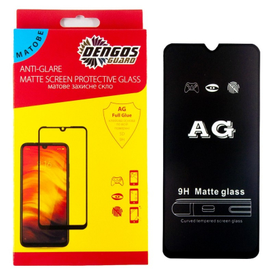 Стекло защитное Dengos Full Glue Matte для Samsung Galaxy A03s (black) (TGFG-MATT-39) Фото: Стекло защитное Dengos Full Glue Matte для Samsung Galaxy A03s (black) (TGFG-MATT-39)