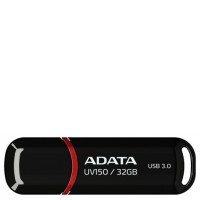 USB 3.0 Flash Drive 32Gb A-Data UV150 Black / AUV150-32G-RBK