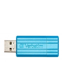 Flash-Накопитель 16GB Verbatim STORE`N`GO PIN STRIPE BLUE 49068 гарантия 12 мес.