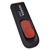 USB Flash Drive 32Gb A-Data C008 Black / 10/3Mbps / AC008-32G-RKD