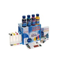 СНПЧ EPSON Stylus S22/SX125/SX130/SX235W (WWM IS.0260BU) + по 100 мл чернила ELECTRA