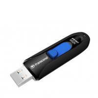 USB3.0 Flash Drive 32 Gb Transcend 790 черный/голубой / TS32GJF790K