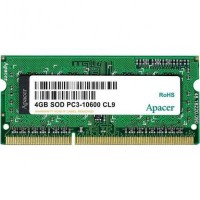 Модуль памяти SoDIMM DDR3 4GB 1333 MHz Apacer (AP4GSTYB1K2)