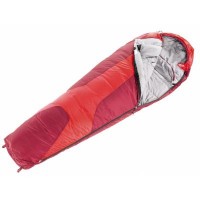 Спальный мешок Deuter Orbit 0 SL fire-cranberry левый (37450 5520 1)