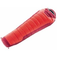 Спальный мешок Deuter Neosphere -10° L fire-cranberry правый (37531 5520 0)