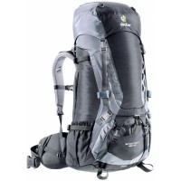 Рюкзак туристический Deuter Aircontact 45+10 black-titan (33422 7490)