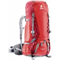 Рюкзак туристический Deuter Aircontact 45+10 fire-cranberry (33422 5520)