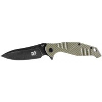 Нож SKIF Adventure G-10/Black SW green (424F)