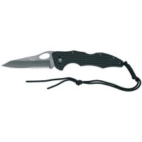 Нож Fox Pocketknife Handle Titanium Coating Blade 1/3 serrated (BF-105TiS)