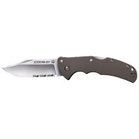 Нож Cold Steel Code-4 Clip Point Half Serr. (58TPCH)