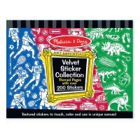 Набор для творчества Melissa&Doug вельветовые стикеры для мальчиков (MD4236)