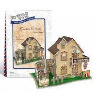 Конструктор CubicFun Франция Коттедж (W3118h)