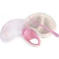 Тарелка Nuby розовая (5312-1)