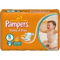 Подгузник Pampers Sleep & Play Junior (11-18 кг), 42шт (4015400224068)