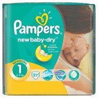 Подгузник Pampers New Baby Newborn (2-5 кг), 27шт (4015400264453)