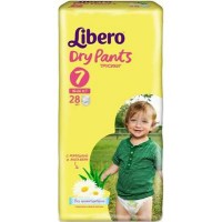 Подгузник Libero DryPants 7 XL Plus (16-26 кг) 28 шт (7322540539356)