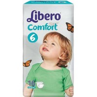 Подгузник Libero Comfort 6 (12-22кг), 16шт (7322540496116)