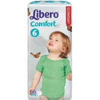 Подгузник Libero Comfort 6 (12-22кг), 66 шт (7322540592061)