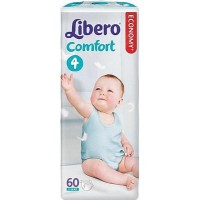 Подгузник Libero Comfort 4 (7-14 кг), 60 шт (7322540475173)