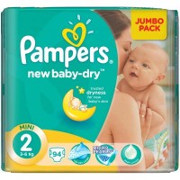 Подгузник Pampers New Baby Mini (3-6 кг), 94шт (4015400264613)
