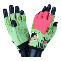 Перчатки для фитнеса Mad Max Rats Swarowski MFG730 (M) - салатовый (46154)