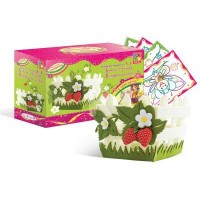Набор для творчества Vladi Toys Корзинка из фетра Клубничная сказка 5 в 1 (укр.) (VT2401-10)