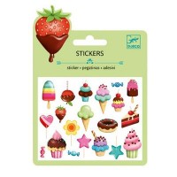 Набор для творчества Djeco наклейки мягкие Сладости (DJ09772)