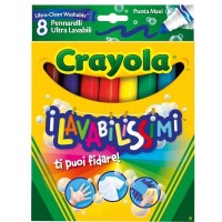 Набор для творчества Crayola 8 смываемых широких фломастеров (58-8328)