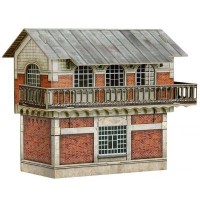 Сборная модель Умная бумага Пост управления стрелками и сигналами (299)