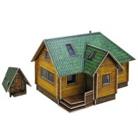Сборная модель Умная бумага Дачный домик (281)