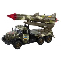 Спецтехника TECHNOPARK ЗИЛ-131 Вооруженные силы с ракетой (CT10-001-R/3)