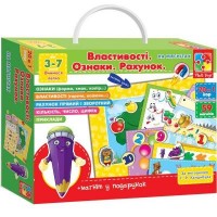 Настольная игра Vladi Toys Свойства. Признаки. Счет (укр.) (VT3501-01-1)