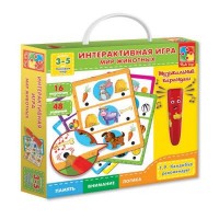Настольная игра Vladi Toys Мир животных (рус. язык) (VT1600-01)