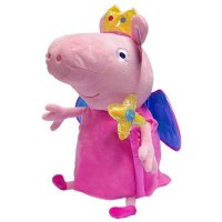 Мягкая игрушка PEPPA Пеппа Принцесса с короной и волшебной палочкой (45 см) (24210)