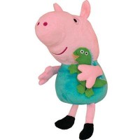 Мягкая игрушка PEPPA Джордж с игрушкой (30 см) (25098)