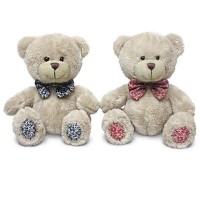 Мягкая игрушка Lava Медведь Берни с декоративным бантом малый 18 см (LA8533J)