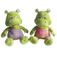 Мягкая игрушка Lava Бегемот в цветных штанишках 22 см (LF876)