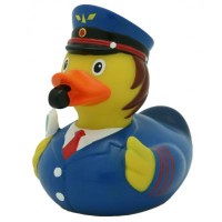 Игрушка для ванной LiLaLu Железнодорожник утка (L1854)