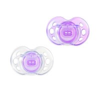 Пустышка Tommee Tippee Дышащая фиолетовая 6-18 мес. 2 шт (43336063-1)