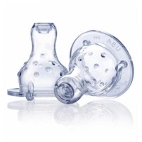 Соска Nuby Мультипоток, непроливайка, антиколиковая, 0м+, 2 шт (921)