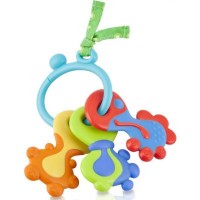 Прорезыватель Nuby Ключики с колечком (6584)