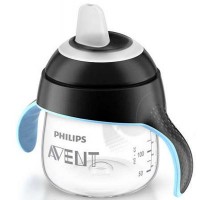 Поильник-непроливайка Philips AVENT 200 мл, 6 мес+ (SCF751/00_black)