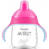 Поильник-непроливайка Philips AVENT 260 мл, 12 мес+ (SCF753/00_pink)