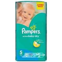 Подгузник Pampers Active Baby Junior (11-18 кг), 58шт (4015400264811)