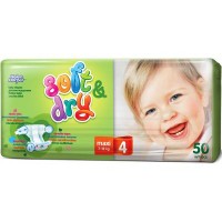 Подгузник Helen Harper Soft&Dry Maxi 9-18 кг 50 шт (2310902)