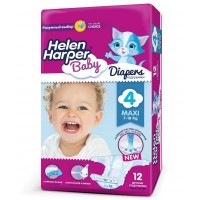 Подгузник Helen Harper Baby Maxi 7-18 кг 12 шт (2310570)