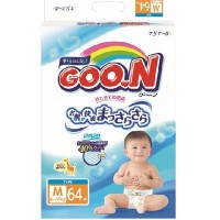 Подгузник GOO.N для детей 6-11 кг унисекс 64 шт (753708)