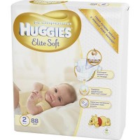 Подгузник Huggies Elite Soft 2 Mega 88 шт (5029053533810)