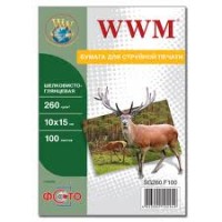 Фотобумага WWM, шелковисто, 100л (SG260.F100)